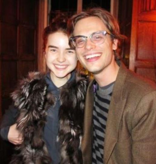 Matthew Gray Gubler y Ali Michael salieron juntos