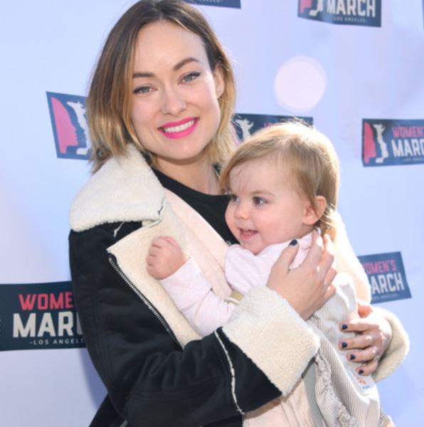 Olivia Wilde con su hija Daisy Josephine Sudeikis