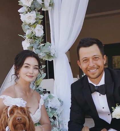 Xander-Schauffele-con-su-esposa-Maya-Schauffele